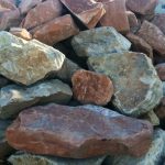 Riverton Utah Landscape Boulders Rocks